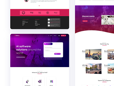 AI Travel Website Design