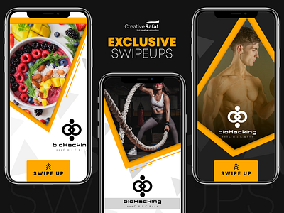 Awesome Insta Swipe ups Collection adobe photoshop cc adobe xd ads creativerafat facebook facebook ad facebook ads illustration instagram instagram post instagram stories instagram template maxrafat twitter ui