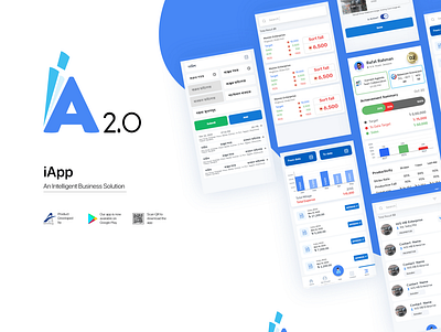 iApp 2.0 - Business Intelligence App 2.0 adobe xd app creativerafat iapp ios maxrafat uidesign ux