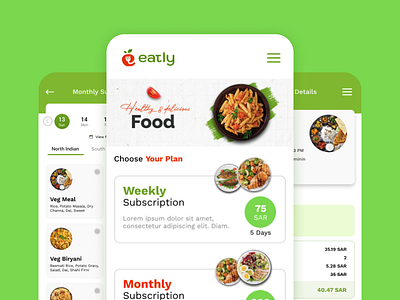 Eatly - Food Ordering app 1.0 adobe photoshop cc app bangladesh creativerafat design figma food illustration logo maxrafat order take away ui