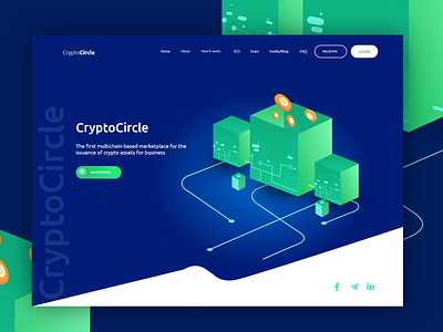 Crypto Website Project | Crypto Circle | 2020