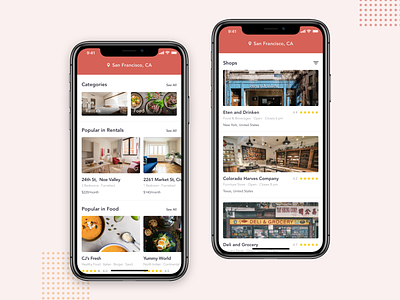 MeetHome 2019 trend agency appdesign clean design ios minimal typography ui ux