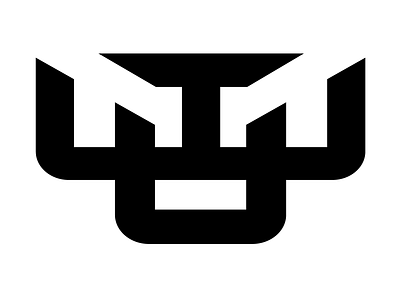 United We Train Logo Concept branding design fitness graphic design logo vector