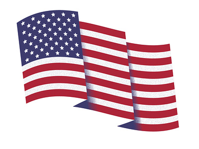 American Flag american flag illustrator texture tshirt usa vector