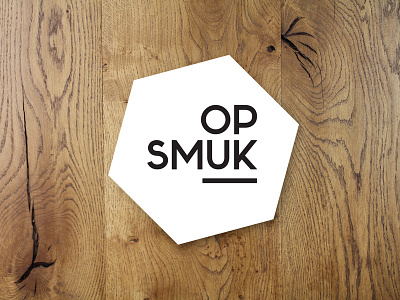 logo - OPSMUK branding coaster interior design lifestyle logo design makers culture minimal nordic wood