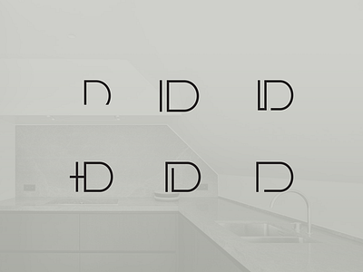 logo - studio D v2 architecture branding clean interior logo design mark minimal rebrand simplicity symbol