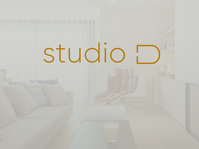 logo - studio D v3 (final logo) architecture branding clean interior logo design mark minimal rebrand simplicity symbol