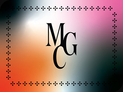 MGC artist brand branding design glyph gradient identity logo symbol type