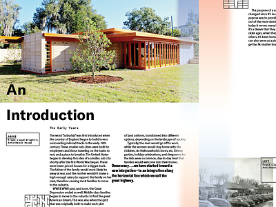 Suburbia america american dream architecture brand editorial magazine student suburb suburbia