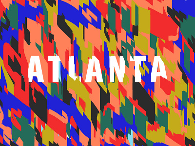 Atlanta atlanta brand color georgia identity illustration southern usa
