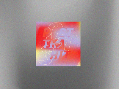 A—Week #01 2d album art branding clean color cover creative design gradient grain graphic design identity illustrator logo minimal music music album playlist