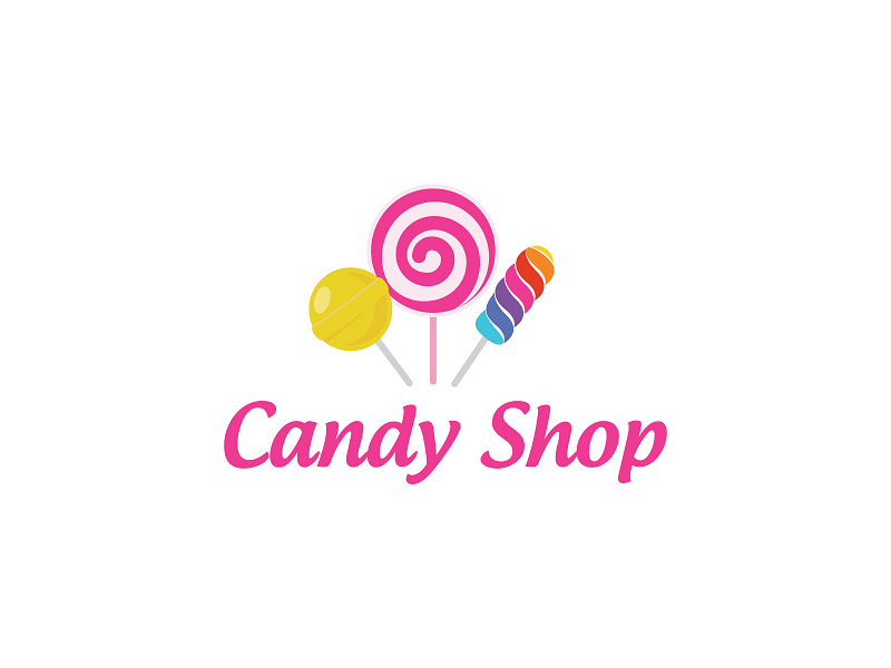 Candy Shop Logo by waluyo on Dribbble