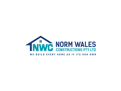 NWC Logo branding design graphic design logo minimal minimalist logo property logo real estate logo vector