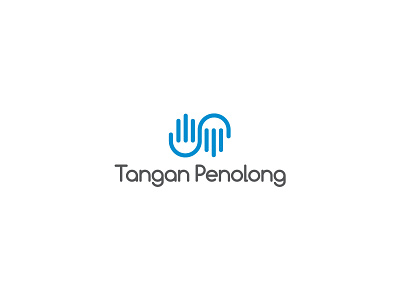 Tangan Penolong Logo branding community logo design graphic design logo minimal minimalist logo vector