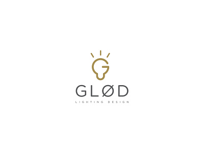 Glod Logo branding design graphic design interior logo lighting logo logo minimal minimalist logo vector