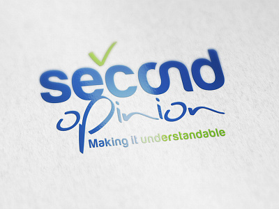 second opinion - logo brand logo