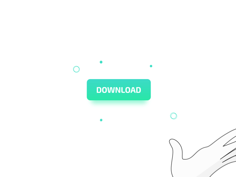 Click animation gif button download click hand