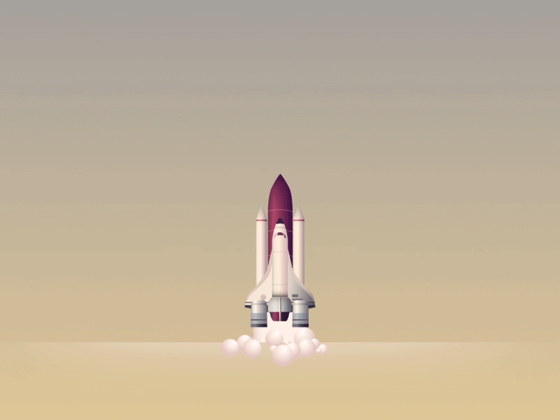 Rocket by Tatiana on Dribbble