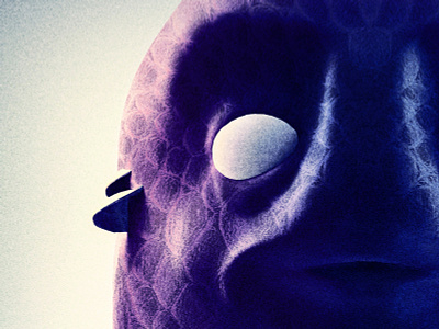 space slug 3d character design graphic design illustration rendering slug space