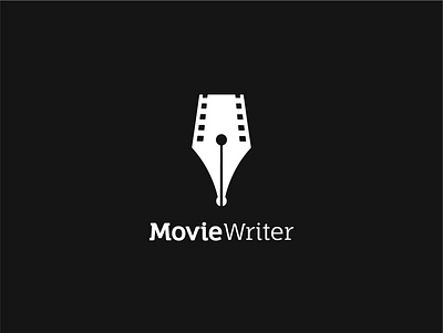 MovieWriter abstract clever cleverlogo creative design logo logo design logos logotype mark minimal simple symbol