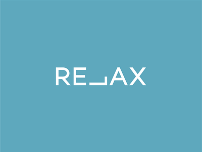 Relax abstract creative design logo logodesign logotype mark meaningful meaningful logo minimal simple symbol