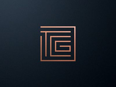 TCG monogram abstract colors creative design elegant lines logo logodesign luxury luxury logo mark minimal monogram monogram logo simple symbol