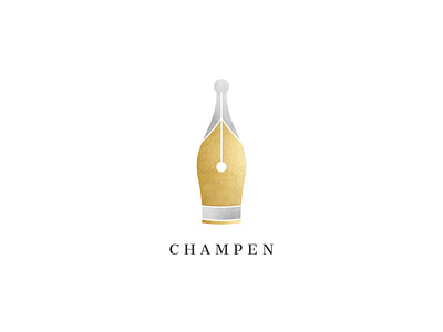 Champagne + pen