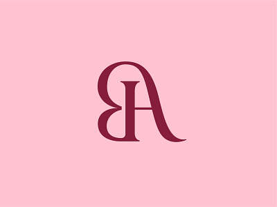 BA monogram creativelogo design elegant logo logotype luxurylogo mark monogram monogramlogo perfumelogo simple symbol