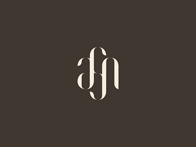 asn monogram asn creative elegant hotel logo logotype luxury mark monogram