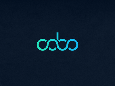 Cobo continuity curves letters logo logotype mark minimal monogram simple symbol