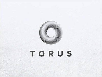 Torus 3d abstract circles clever creative effect guidelines lines logo logo design logo mark logotype mark minimal simple symbol torus