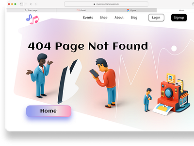 404 not found page