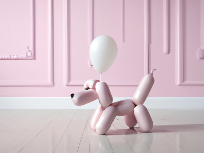 Balloon Dog - Mini - Pink