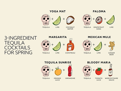 Tequila Cocktails for Spring!