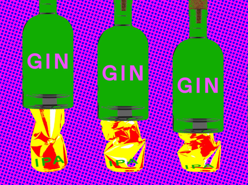 Gin over IPA by Danielle Grinberg on Dribbble