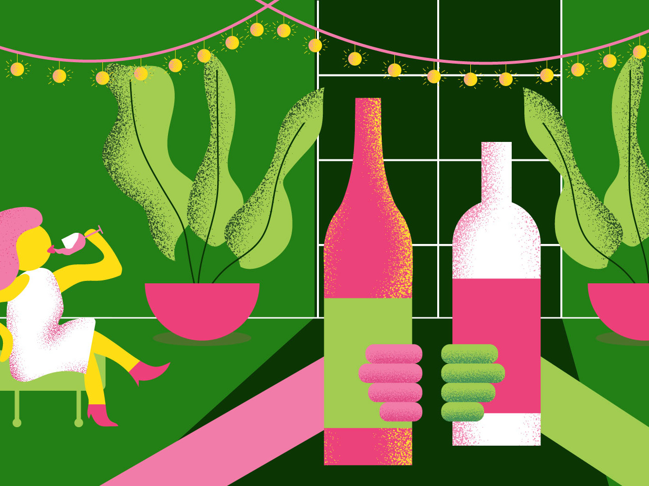 Bottles to bring to parties by Danielle Grinberg on Dribbble