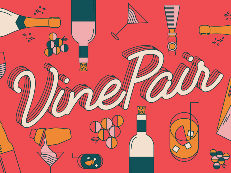 VinePair Rebrand by Danielle Grinberg on Dribbble