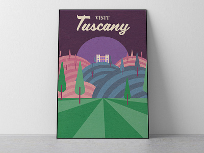 Tuscany Travel Poster booze italy sangiovese travel tuscan wine tuscany tuscany wine vinepair vineyard wanderlust wine winery