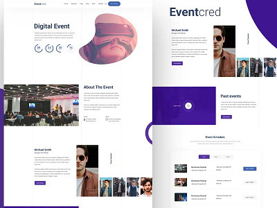 Event PSD Template branding conference conference management corporate event creative design dribbble best shot event event home page event landing page event management event tickets event website meeting meetup mobile modern event template webdesign website workshop