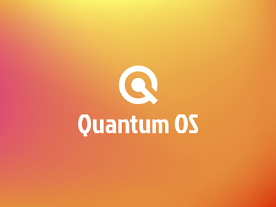 Quantum OS Branding branding design logo os quantum vector xevoid