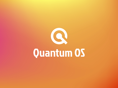 Quantum OS Branding branding design logo os quantum vector xevoid