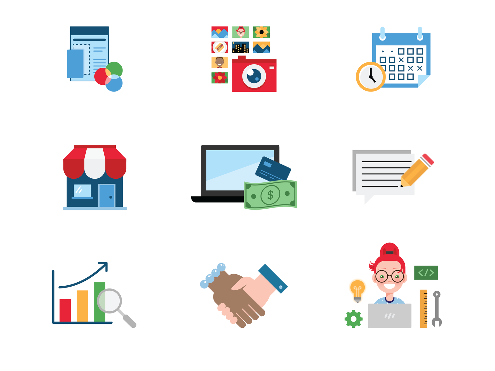 Feature Icons by Allison Pastor on Dribbble