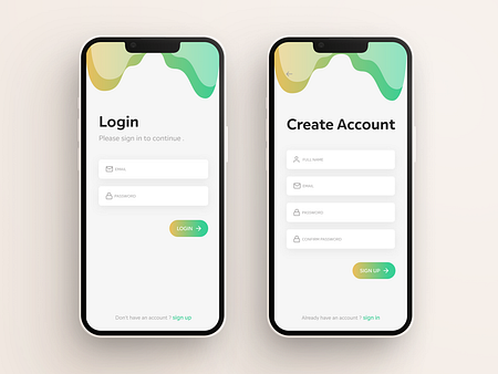 Sign Up UI designs, themes, templates and downloadable graphic elements ...