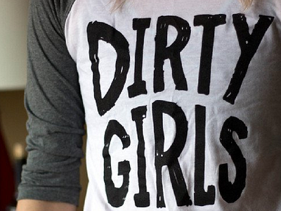 Dirty Girls in the Wild #2 dirtygirls hand typography pottery typography