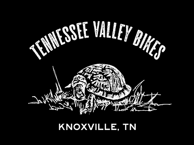 There are a lot of box turtles in Tennessee black and white sketch tshirt turtle