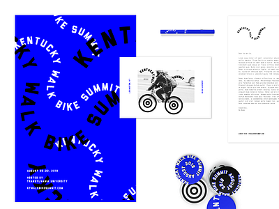 Let's get weird bike black and blue blue conference