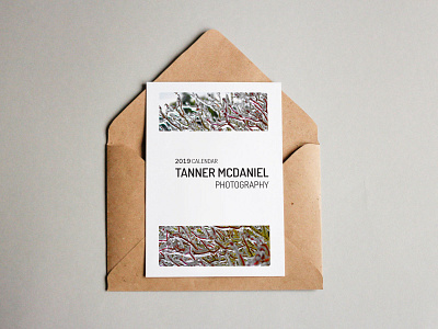 Tanner McDaniel Promotional Calendar calendar mailer postcard print