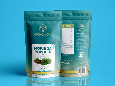 Moringa Belize Packaging Mockup