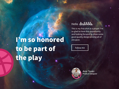 Hello Dribbble hello