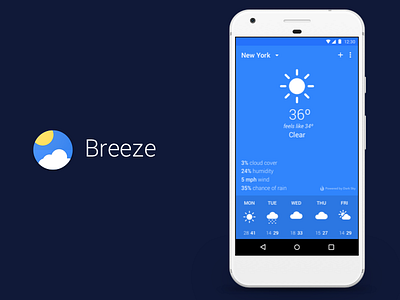 Breeze (Day) android material weather